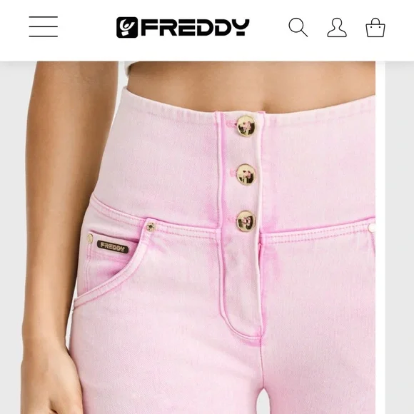 Pink sorbet Freddy shorts - Picture 17 of 17